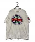 YOUR HEAD GOES HEREユア ヘッド ゴーズ ヒアー）の古着「90’ＳプリントTシャツ」｜ホワイト