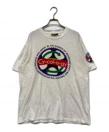 YOUR HEAD GOES HERE（ユア ヘッド ゴーズ ヒアー）の古着「90’ＳプリントTシャツ」｜ホワイト