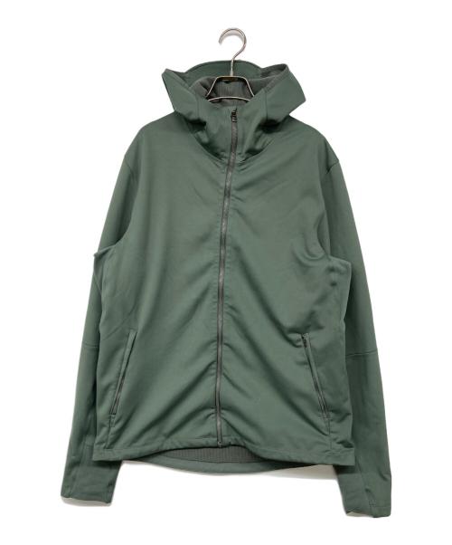 LULULEMON（ルルレモン）LULULEMON (ルルレモン) フーデッドジップジャケット グリーン サイズ:表記無しの古着・服飾アイテム