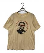 USEDユーズド）の古着「プリントTシャツ」｜ベージュ