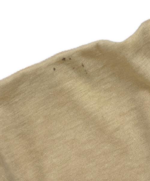 USED（ユーズド）USED (ユーズド) プリントTシャツ ベージュ サイズ:Lの古着・服飾アイテム