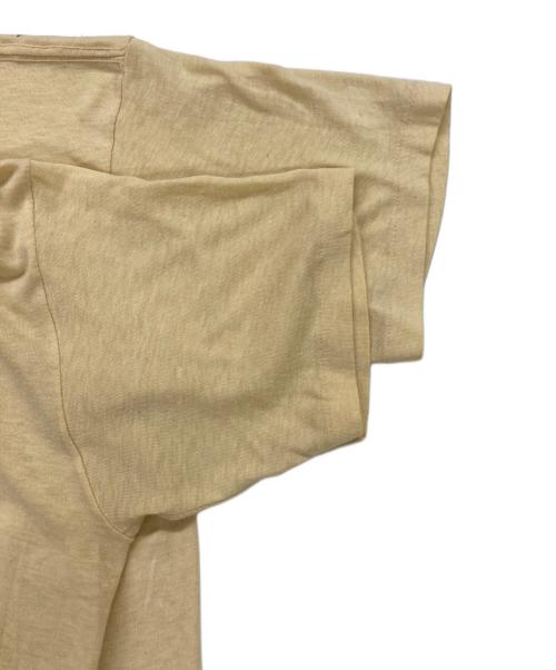 USED（ユーズド）USED (ユーズド) プリントTシャツ ベージュ サイズ:Lの古着・服飾アイテム