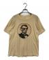 USED（ユーズド）の古着「プリントTシャツ」｜ベージュ