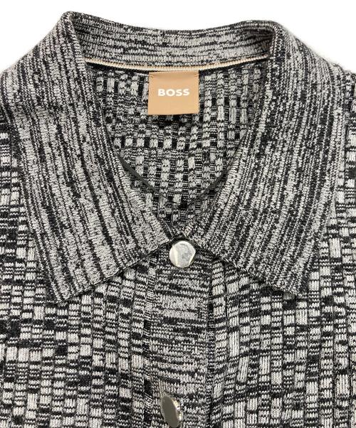BOSS（ボス）BOSS (ボス) カーディガン ブラック サイズ:Sの古着・服飾アイテム