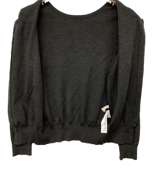 自由区（ジユウク）自由区 (ジユウク) パールモチーフニットセットアップ グレー サイズ:32の古着・服飾アイテム