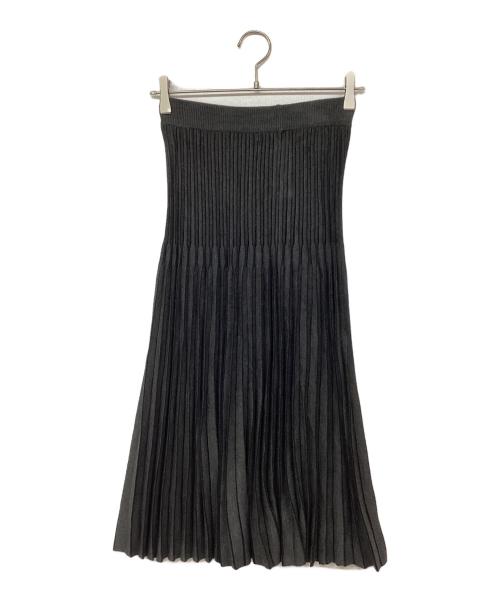 自由区（ジユウク）自由区 (ジユウク) パールモチーフニットセットアップ グレー サイズ:32の古着・服飾アイテム