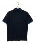 FRED PERRY (フレッドペリー) ポロシャツ ブラック×ブルー サイズ:40：5000円