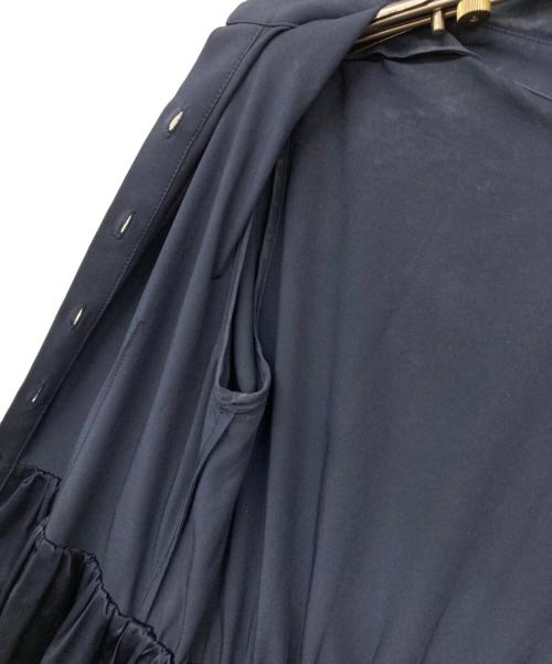 JENNE（ジェンヌ）JENNE (ジェンヌ) ティアードフリルワンピース ネイビー サイズ:Sの古着・服飾アイテム