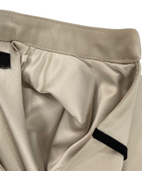 anuans（アニュアンス）anuans (アニュアンス) バイカラートリミングデザインワンピース ベージュ サイズ:Fの古着・服飾アイテム