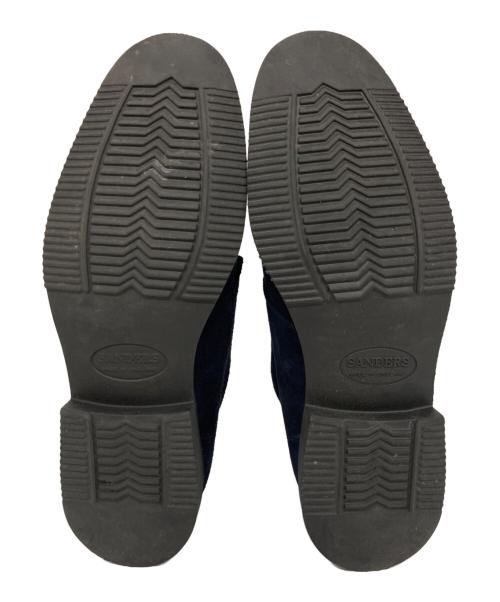 SANDERS（サンダース）SANDERS (サンダース) UNFOLLOW (アンフォロー) CHUKKA SUEDE DEEP NAVY ネイビー サイズ:7の古着・服飾アイテム