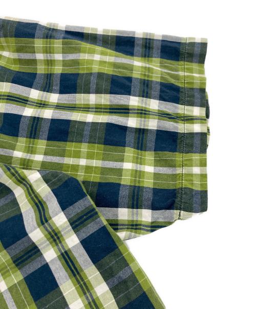 stussy（ステューシー）stussy (ステューシー) チェックボタンダウンシャツ グリーン サイズ:XLの古着・服飾アイテム