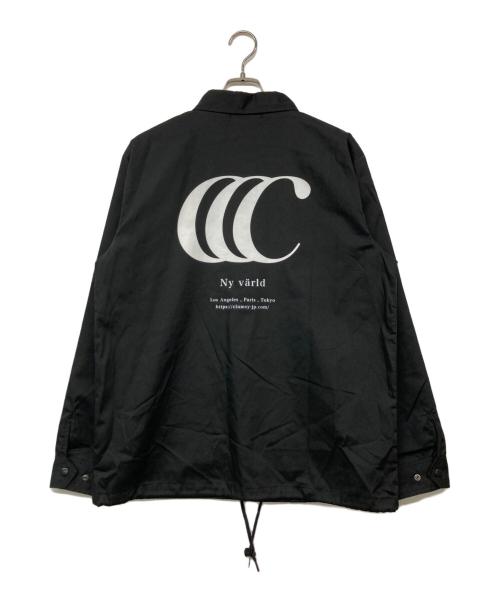 clumsy（クラムジー）clumsy (クラムジー) コーチジャケット ブラック サイズ:Lの古着・服飾アイテム