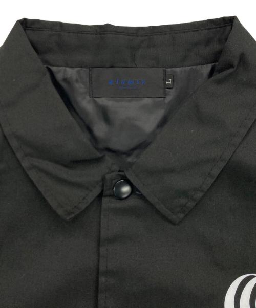 clumsy（クラムジー）clumsy (クラムジー) コーチジャケット ブラック サイズ:Lの古着・服飾アイテム