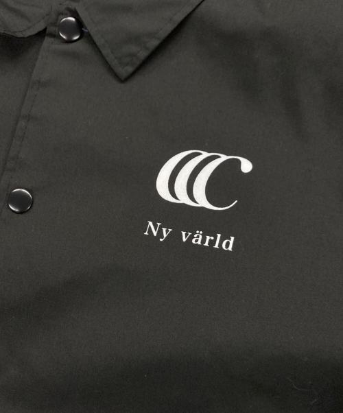 clumsy（クラムジー）clumsy (クラムジー) コーチジャケット ブラック サイズ:Lの古着・服飾アイテム