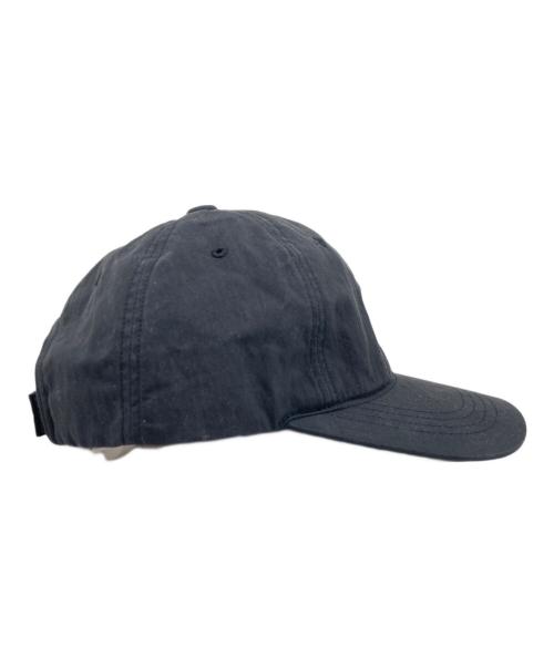 NEPENTHES（ネペンテス）NEPENTHES (ネペンテス) Logo 6-Panel Cap ブラックの古着・服飾アイテム
