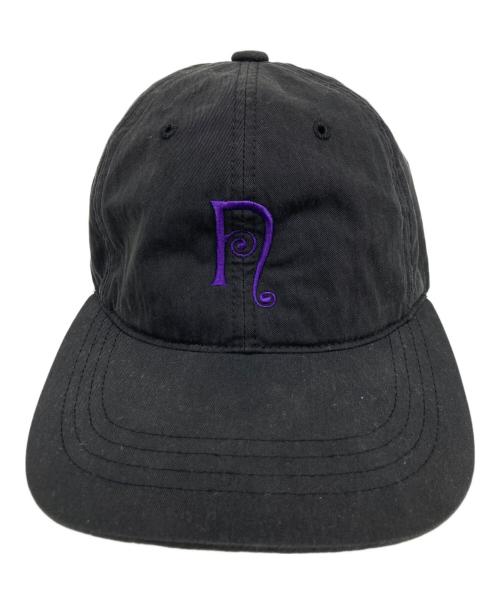 NEPENTHES（ネペンテス）NEPENTHES (ネペンテス) Logo 6-Panel Cap ブラックの古着・服飾アイテム