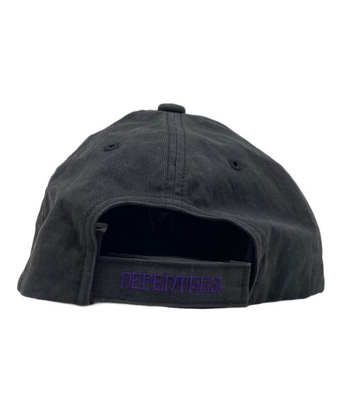 NEPENTHES（ネペンテス）NEPENTHES (ネペンテス) Logo 6-Panel Cap ブラックの古着・服飾アイテム