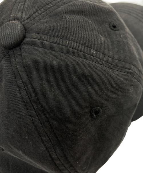 NEPENTHES（ネペンテス）NEPENTHES (ネペンテス) Logo 6-Panel Cap ブラックの古着・服飾アイテム