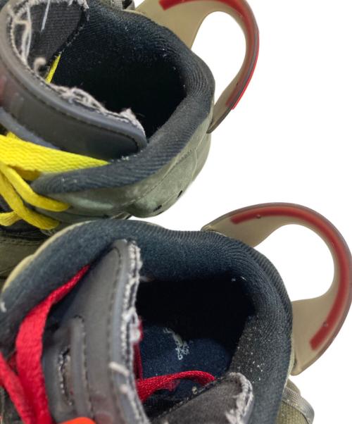 NIKE（ナイキ）NIKE (ナイキ) Travis Scott (トラヴィス・スコット) Air Jordan 6 Retro カーキ サイズ:26の古着・服飾アイテム