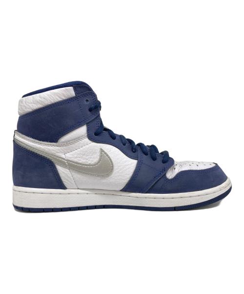 NIKE（ナイキ）NIKE (ナイキ) Air Jordan 1 High OG CO JP ホワイト×ネイビー サイズ:26の古着・服飾アイテム