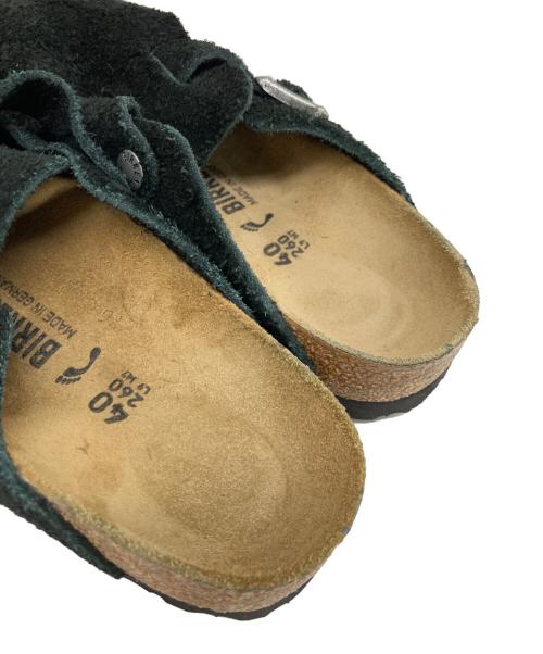 BIRKENSTOCK（ビルケンシュトック）BIRKENSTOCK (ビルケンシュトック) BOSTON サンダル ブラック サイズ:26の古着・服飾アイテム