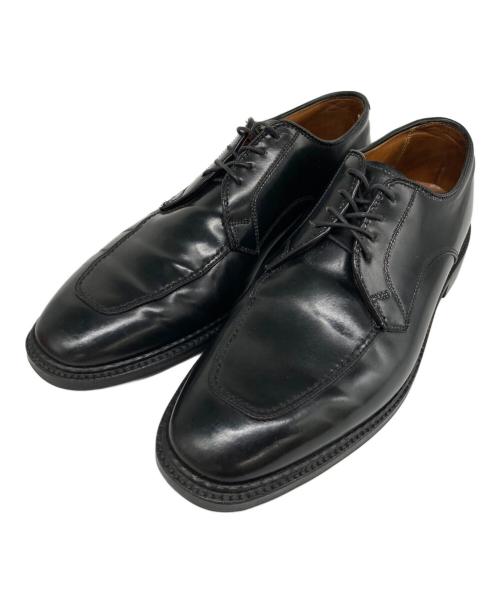 Alden（オールデン）Alden (オールデン) SHIPS (シップス) Uチップシューズ ブラック サイズ: 7 1/2の古着・服飾アイテム