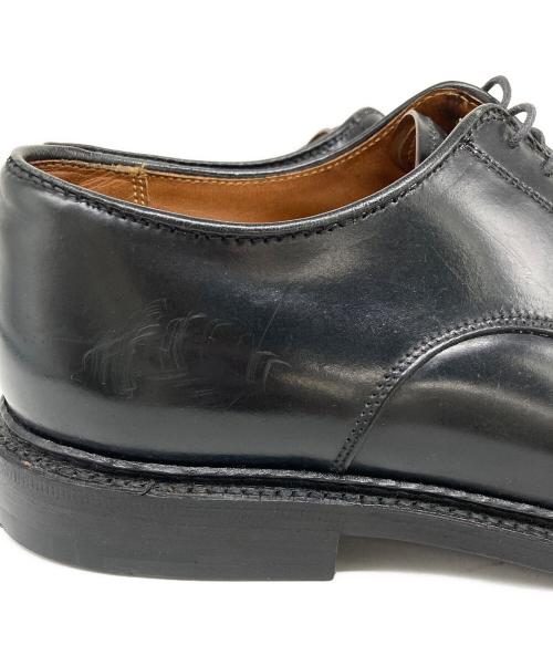 Alden（オールデン）Alden (オールデン) SHIPS (シップス) Uチップシューズ ブラック サイズ: 7 1/2の古着・服飾アイテム