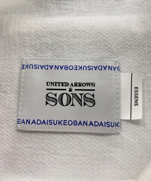 UNITED ARROWS & SONS（ユナイテッドアローズ アンド サンズ）UNITED ARROWS & SONS (ユナイテッドアローズ アンド サンズ) I D/SL TEE/Tシャツ ホワイト サイズ:Sの古着・服飾アイテム
