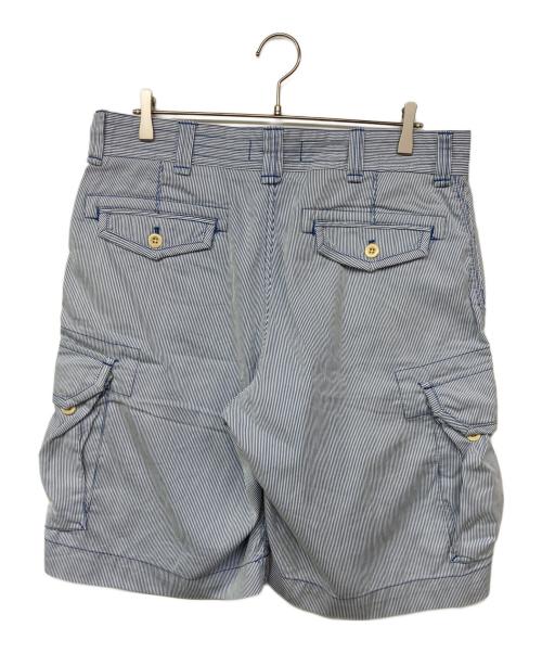 POLO RALPH LAUREN（ポロ・ラルフローレン）POLO RALPH LAUREN (ポロ・ラルフローレン) カーゴハーフパンツ ブルー サイズ:36の古着・服飾アイテム