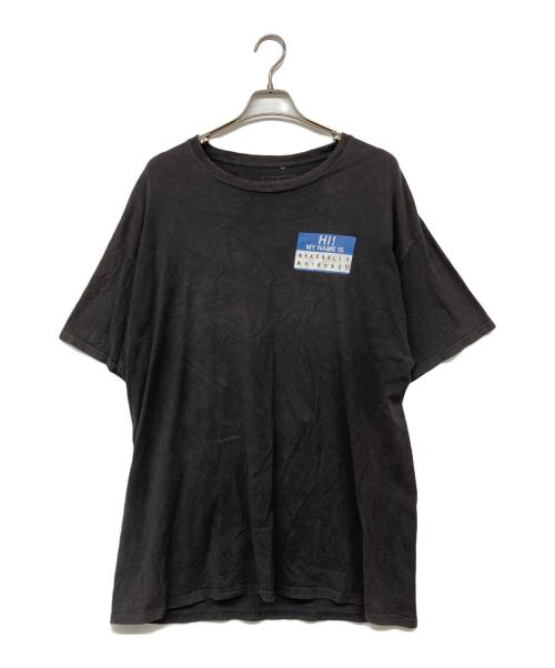 SLIM SHADY（スリム・シェイディ）SLIM SHADY (スリム・シェイディ) プリントTシャツ グレー サイズ:XLの古着・服飾アイテム
