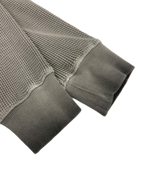 DIESEL（ディーゼル）DIESEL (ディーゼル) ワッフルロゴカットソー グレー サイズ:XLの古着・服飾アイテム