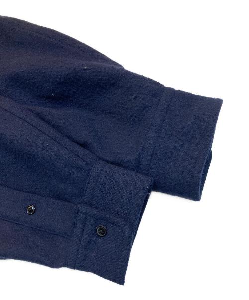WIND AND SEA（ウィンダンシー）WIND AND SEA (ウィンダンシー) Hysteric Glamour (ヒステリックグラマー) 3rd WOOL SHIRT ネイビー サイズ:Lの古着・服飾アイテム