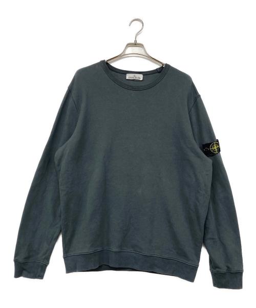 STONE ISLAND（ストーンアイランド）STONE ISLAND (ストーンアイランド) アイコンパッチクルーネックスウェット グリーン サイズ:XXLの古着・服飾アイテム
