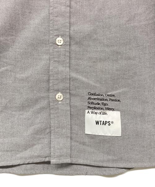 WTAPS（ダブルタップス）WTAPS (ダブルタップス) BD LS CTPL OXFORD COOLMAX グレー サイズ:X02の古着・服飾アイテム