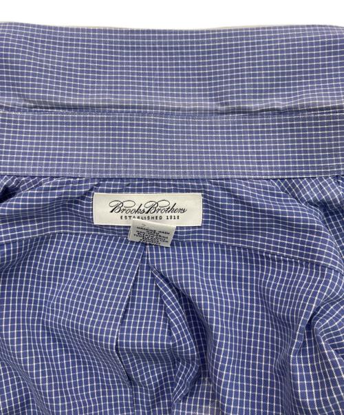 BROOKS BROTHERS（ブルックスブラザーズ）BROOKS BROTHERS (ブルックスブラザーズ) ボタンダウンシャツ ブルー サイズ:15 1/2-32/33の古着・服飾アイテム
