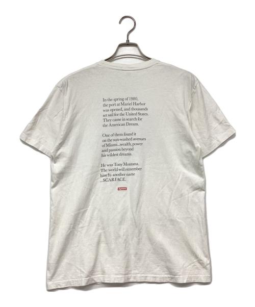 SUPREME（シュプリーム）SUPREME (シュプリーム) SCARFACE (スカーフェイス) Friend Tee ホワイト サイズ:Mの古着・服飾アイテム
