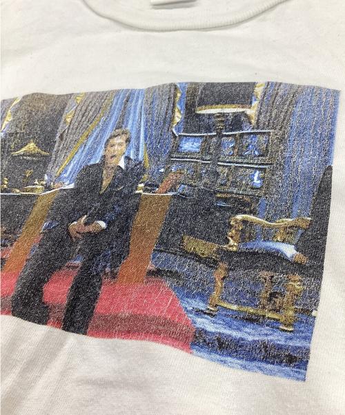 SUPREME（シュプリーム）SUPREME (シュプリーム) SCARFACE (スカーフェイス) Friend Tee ホワイト サイズ:Mの古着・服飾アイテム