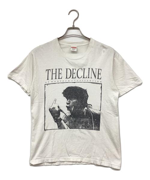 SUPREME（シュプリーム）Supreme (シュプリーム) Decline of Western Civilization Tee ホワイト サイズ:Sの古着・服飾アイテム
