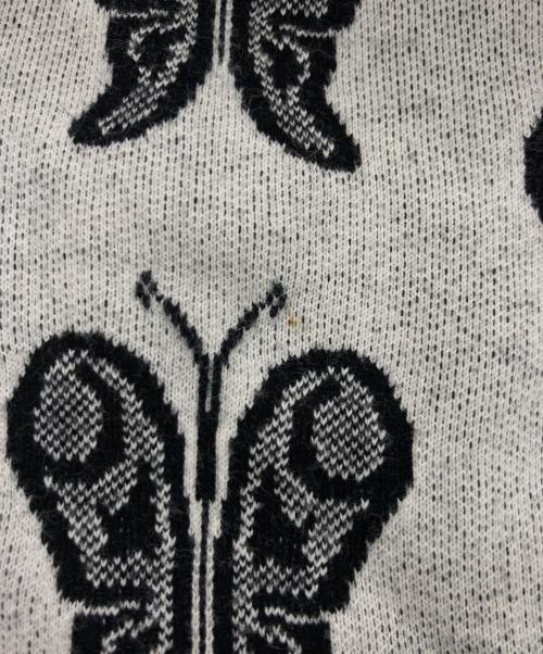 SUPREME（シュプリーム）SUPREME (シュプリーム) Butterfly Jacquard Top ホワイト サイズ:Sの古着・服飾アイテム