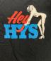中古・古着 Hysteric Glamour (ヒステリックグラマー) HEY! TEE ブラック サイズ:L：8000円
