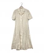 Burberry'sバーバリーズ）の古着「リネンシャツワンピース」｜ベージュ