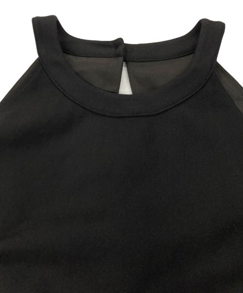 KUOSE（クオセ）KUOSE (クオセ) ホルターネックドレス ブラック サイズ:L 未使用品の古着・服飾アイテム