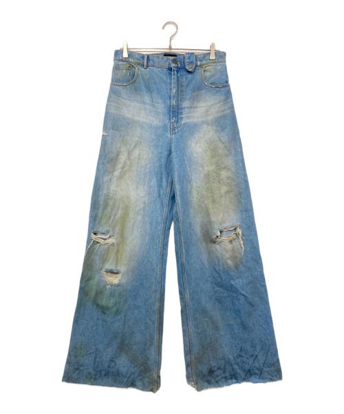 EGONLAB（エゴンラボ）EGONLAB (エゴンラボ) デストロイデニムパンツ インディゴ サイズ:Mの古着・服飾アイテム