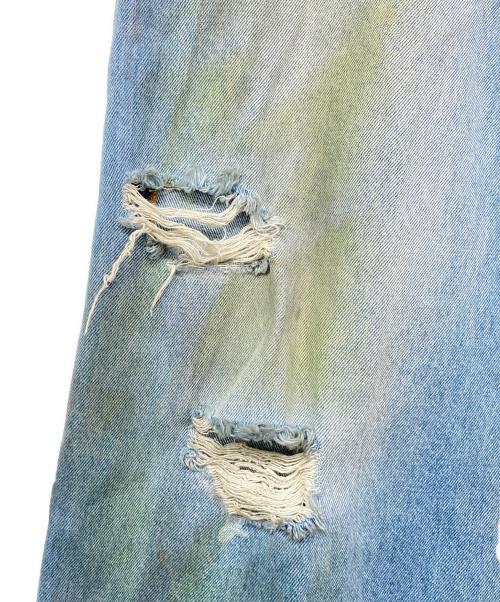 EGONLAB（エゴンラボ）EGONLAB (エゴンラボ) デストロイデニムパンツ インディゴ サイズ:Mの古着・服飾アイテム