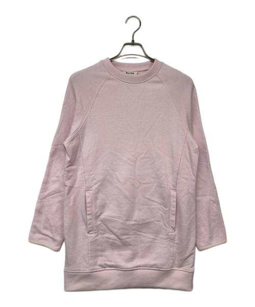 Acne studios（アクネ ストゥディオス）Acne studios (アクネ ストゥディオス) ラグランスウェット ピンク サイズ:XSの古着・服飾アイテム