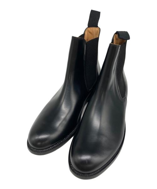 SANDERS（サンダース）SANDERS (サンダース) サイドゴアブーツ ブラック サイズ:6の古着・服飾アイテム