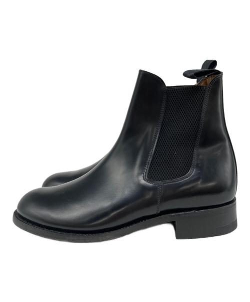 SANDERS（サンダース）SANDERS (サンダース) サイドゴアブーツ ブラック サイズ:6の古着・服飾アイテム