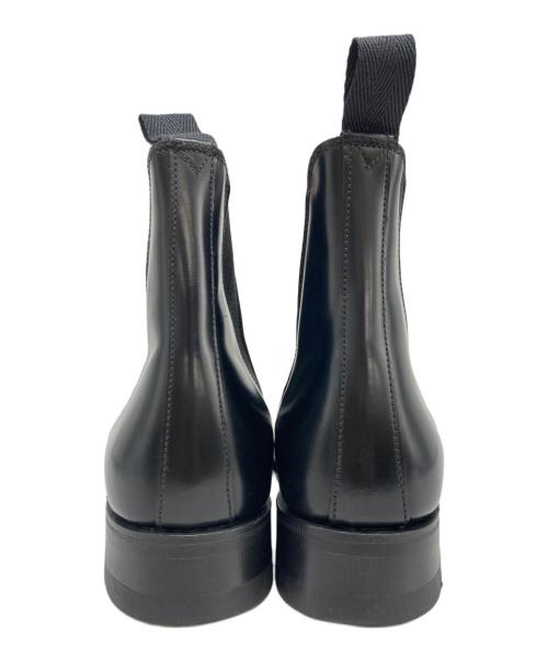SANDERS（サンダース）SANDERS (サンダース) サイドゴアブーツ ブラック サイズ:6の古着・服飾アイテム