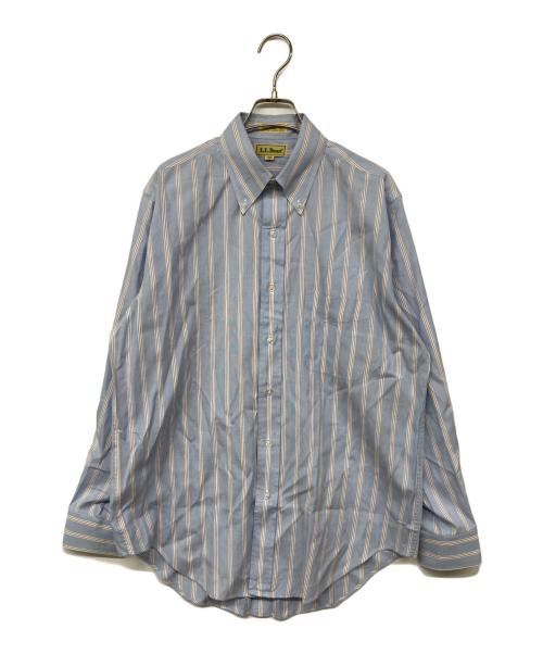 L.L.Bean（エルエルビーン）L.L.Bean (エルエルビーン) ボタンダウンストライプシャツ ブルー サイズ:15 1/2の古着・服飾アイテム