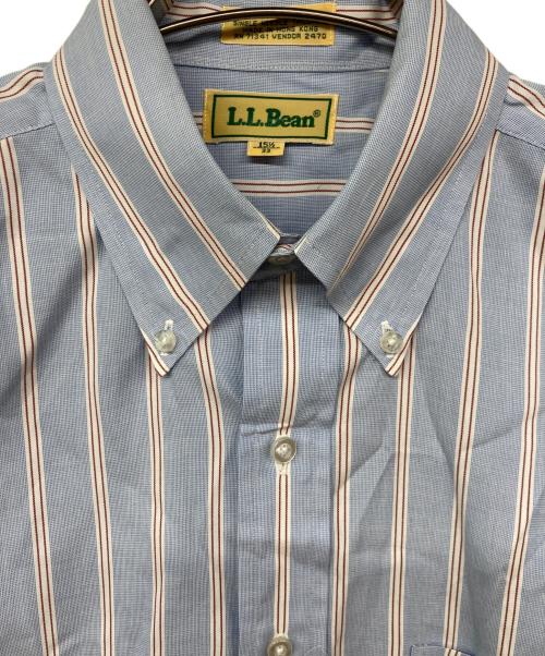 L.L.Bean（エルエルビーン）L.L.Bean (エルエルビーン) ボタンダウンストライプシャツ ブルー サイズ:15 1/2の古着・服飾アイテム